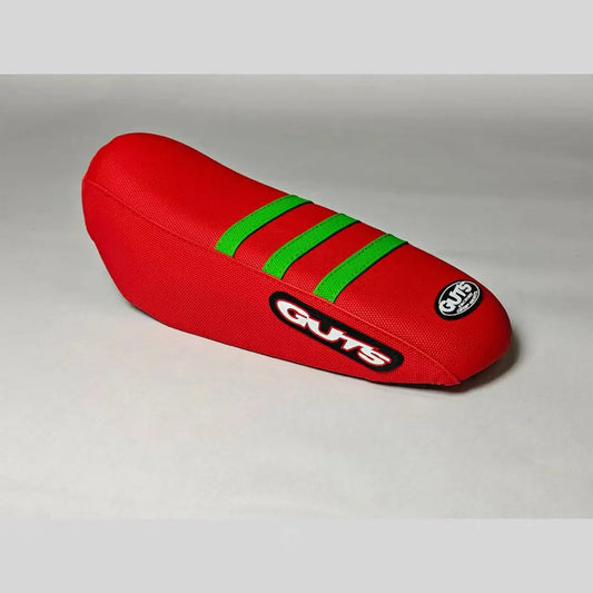 GUTS Style Ribbed Seat Cover for Dirt Bikes – Gripper Seat Cover with Custom Color Options