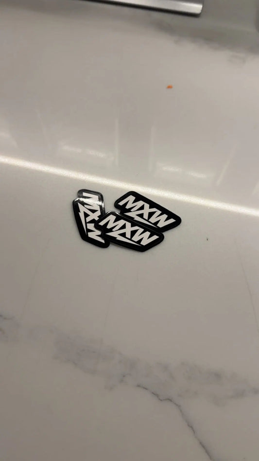 MXW Logo Stickers