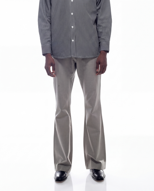 Flare Pants - Gray