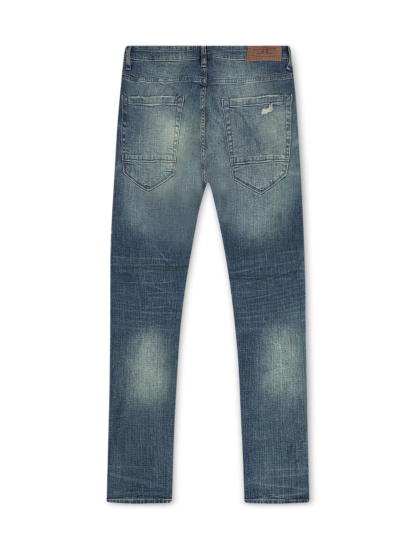 Jordan Craig Mens Vintage Wash Skinny Jean - Azure Gold