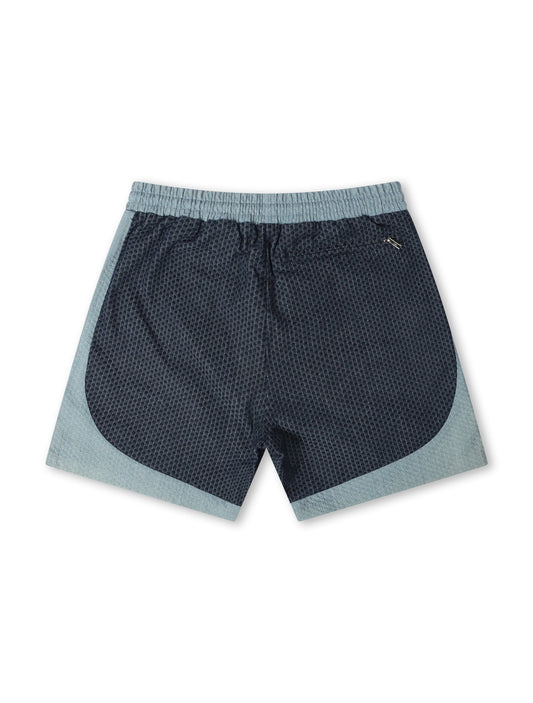 Sugarhill Summerland Jacquard Shorts - Light Blue