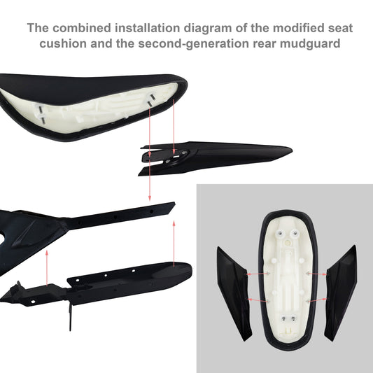 Side Fender Rear Fender Extension for Sur-Ron Light Bee X/S Gen 2