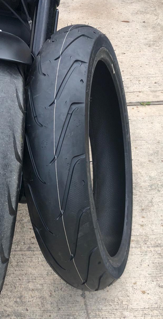 Michelin 17in Supermoto tires