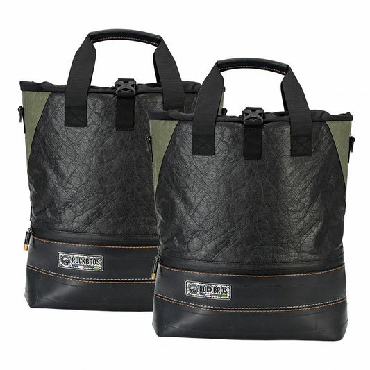 ROAD TO SKY Recycled Tire Bike Panniers - 12L