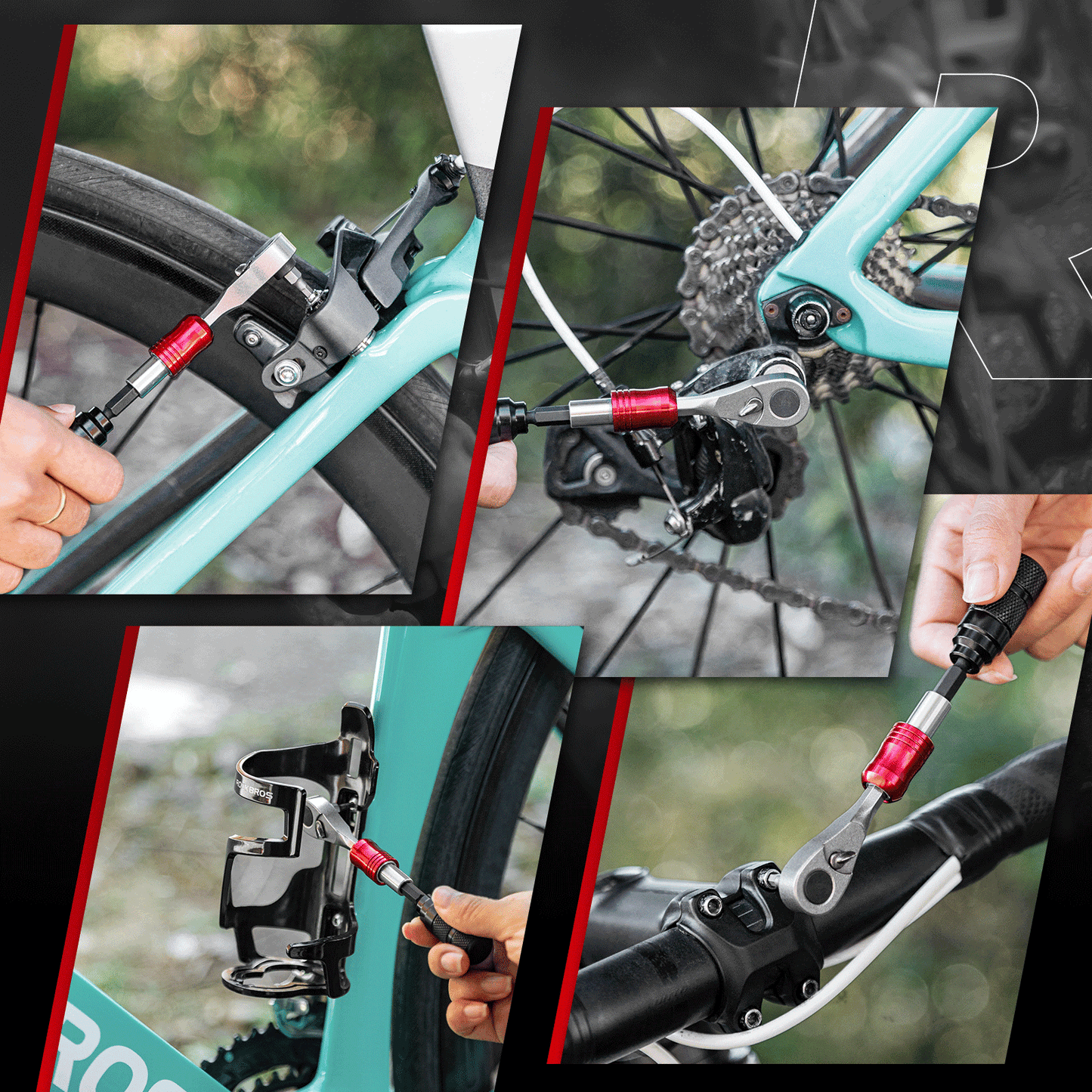 72-Tooth Bike Ratchet Wrench Set