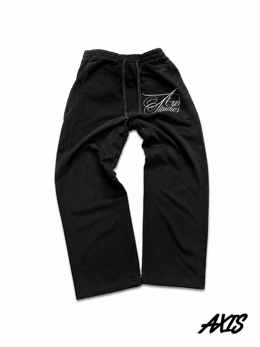 Axis Studios Black Baggy Sweatpants