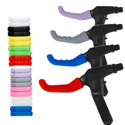 Voltrix Racing Anti-Slip Bicycle Brake Lever Covers –Handlebar Grip Protectors for Comfort & Control