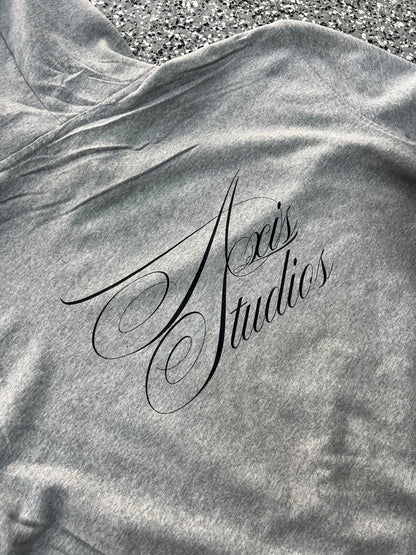 Axis Studios Gray Baggy Hoodie