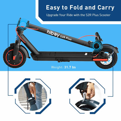 Hiboy S2R Plus Electric Scooter with Removable Battery