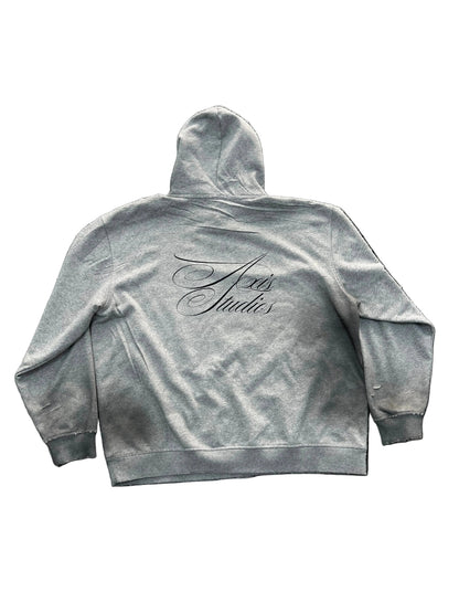 Axis Studios Gray Baggy Hoodie