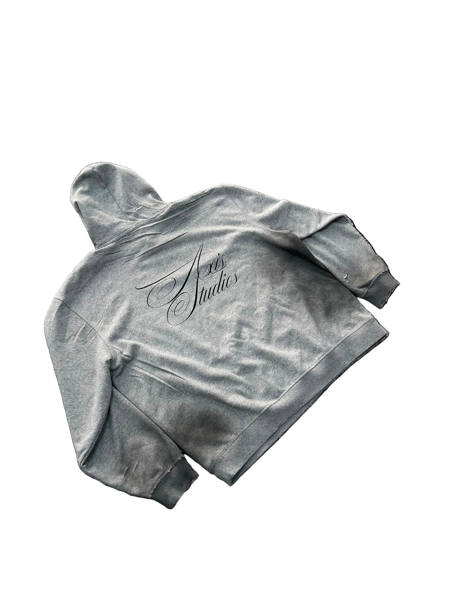 Axis Studios Gray Baggy Hoodie
