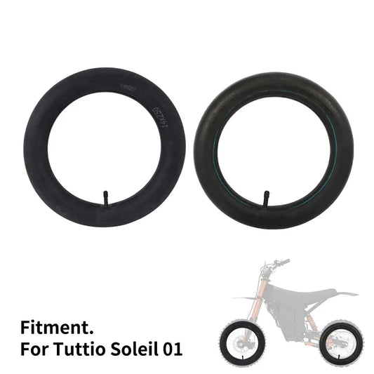Front Rear Inner Tube for Tuttio Soleil 01 Durable Butyl Rubber Tires 14*2.5 Electric Dirt Bike E-Bike