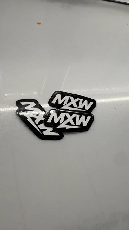 MXW Logo Stickers