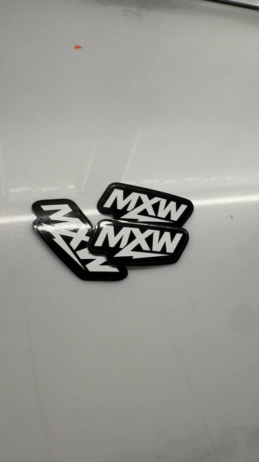 MXW Logo Stickers