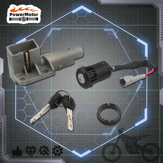 Ignition Switch Lock & Key Set – Fits Sur-Ron Light Bee, Segway X160 & X260