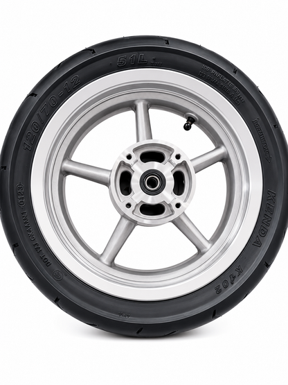 Universal Mini E-Moto Supermoto Wheel Set