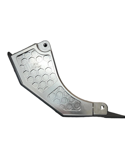 Surron LBX Bash guard/Skid Plate (Silver/Black)
