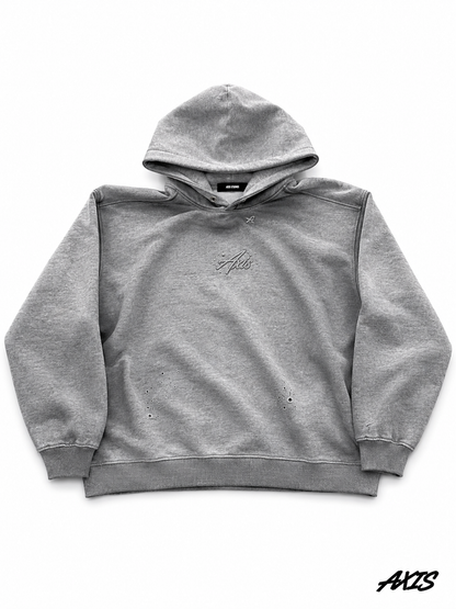 Axis Studios Gray Baggy Hoodie