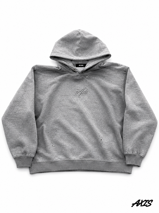 Axis Studios Gray Baggy Hoodie