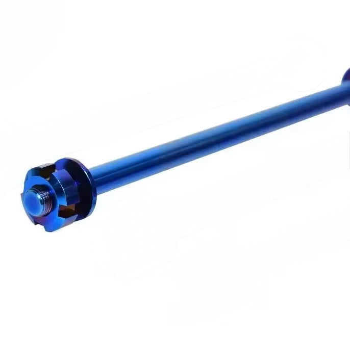 Titanium Surron swing arm axel