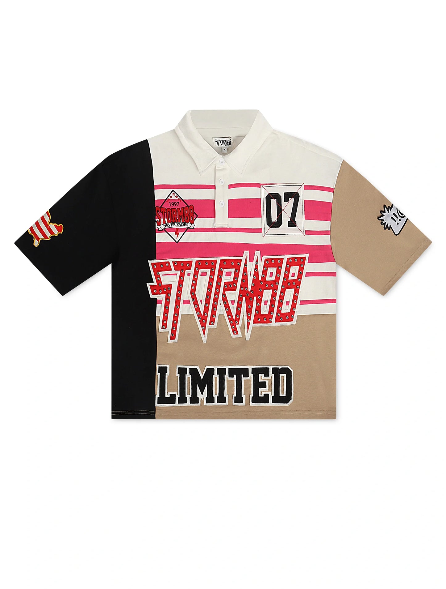 Kleep Trout Knit Polo - Pink