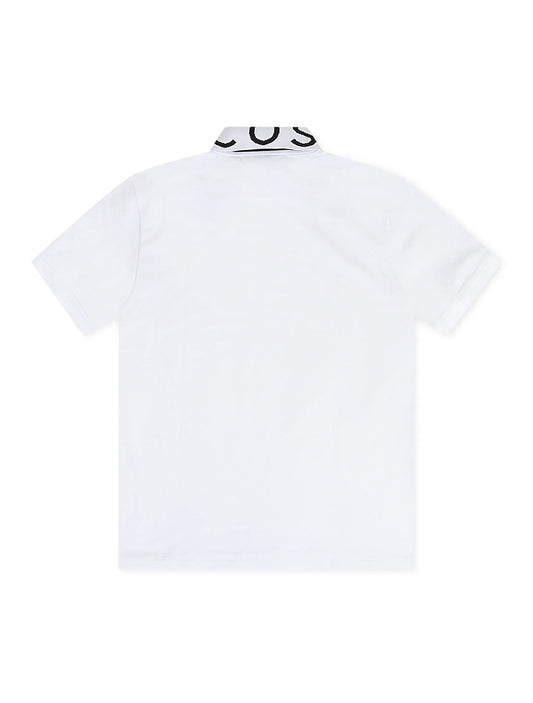 Lacoste Branded Polo - White
