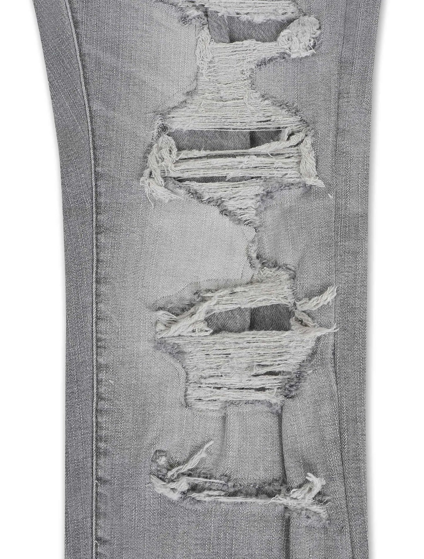Jordan Craig Mens Vintage Washes Skinny Fit  - Light Grey