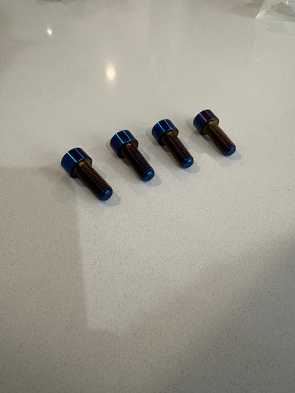 Super73 Titanium Bar Clamp Bolts