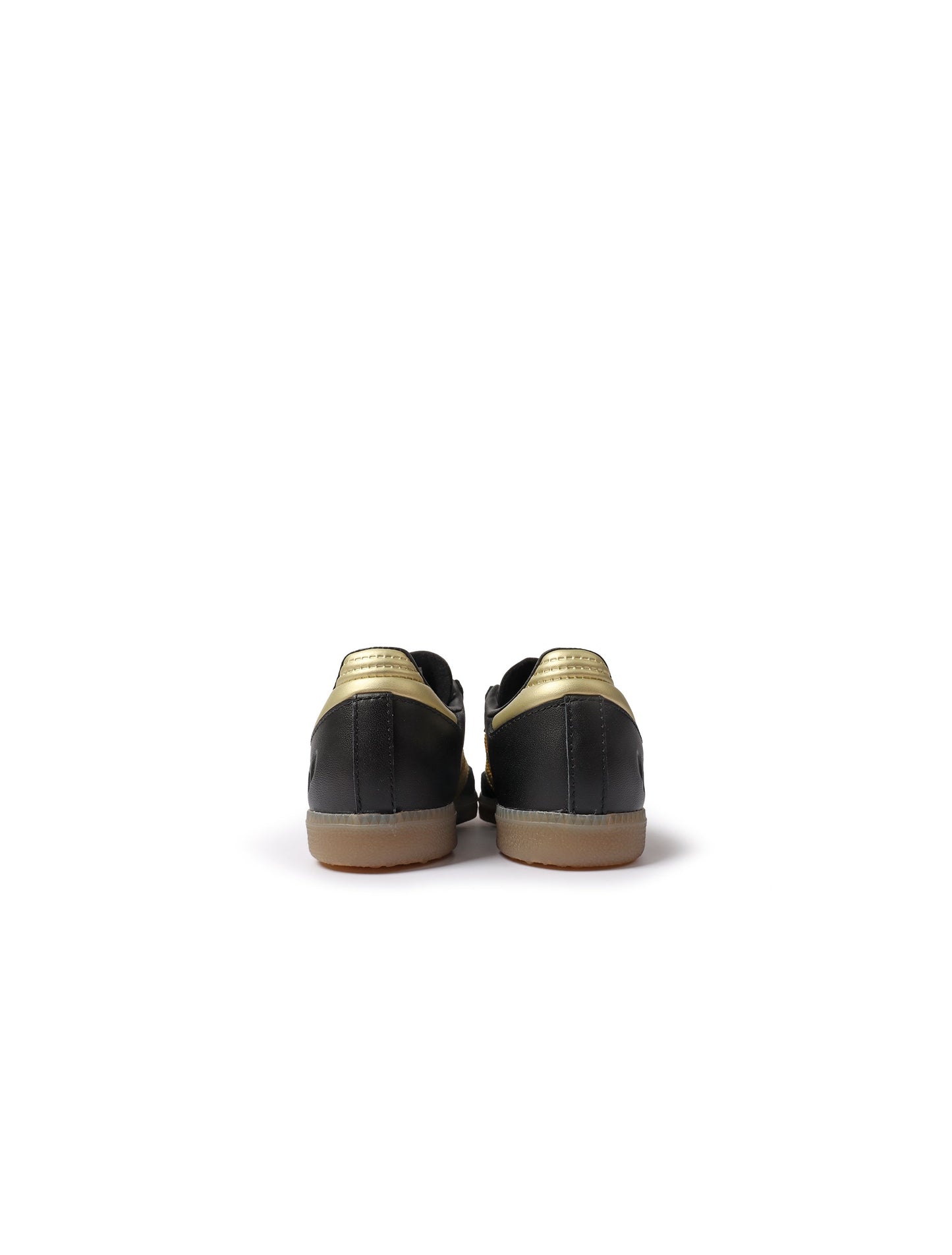 Adidas (PS) Samba Messi Indoor Soccer Shoes - Black/Gold