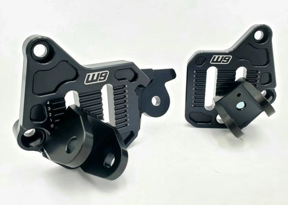Warp 9 Ultra Bee Adjustable Foot Peg Mount