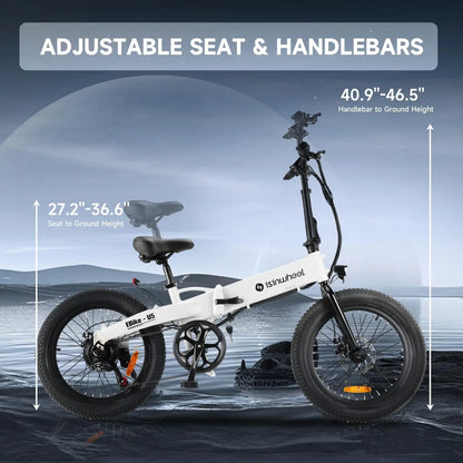eBike Boys U5 500W 20" Folding eBike - Powerful & Compact Design