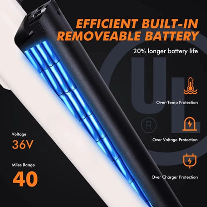eBike Boys 750W Electric Bike - Step-Through Frame, 36V Battery
