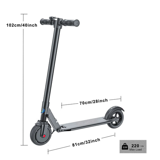 COROMA Electric Scooter for Women - Foldable, 40-60km Range
