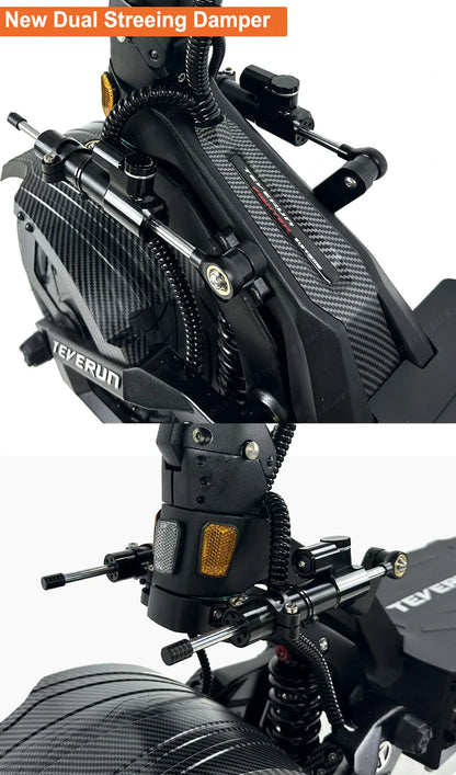 Teverun Fighter Supreme 7260R - 10000W Electric Scooter with GPS