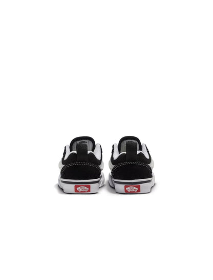 Vans (TD) Knu Skool Elastic Lace - Black/White