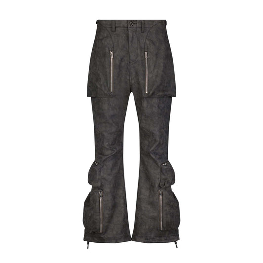 Baggy Cargo Pants Dark Gray