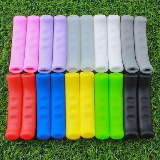 Voltrix Racing Anti-Slip Bicycle Brake Lever Covers –Handlebar Grip Protectors for Comfort & Control