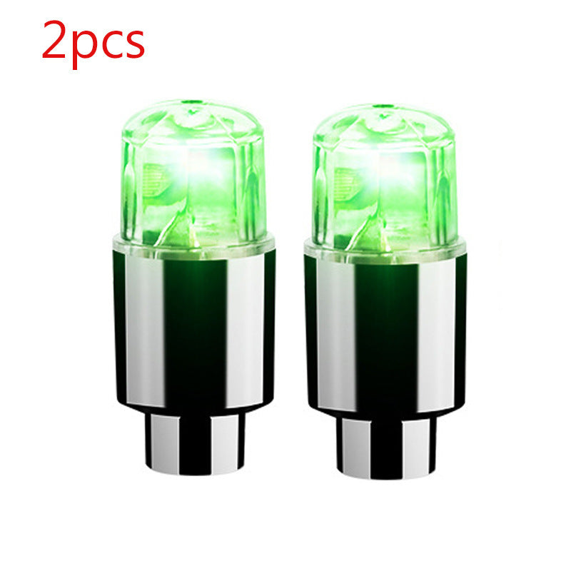 Universal Wheel LED Light Car Motorcycle Bike Neon Valve Cap