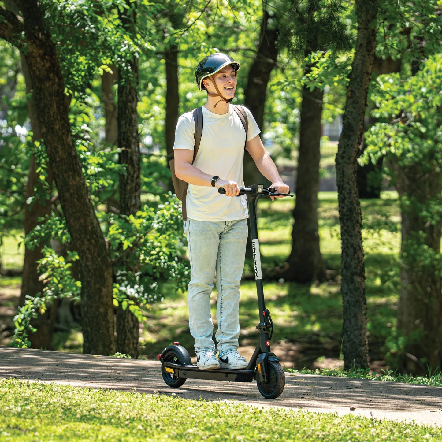 Fusion Electric Scooter With Airless Tires
