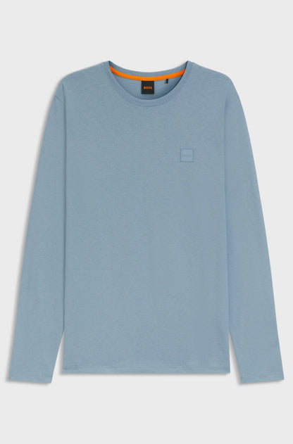Boss Orange Tacks Tee - Sky Blue