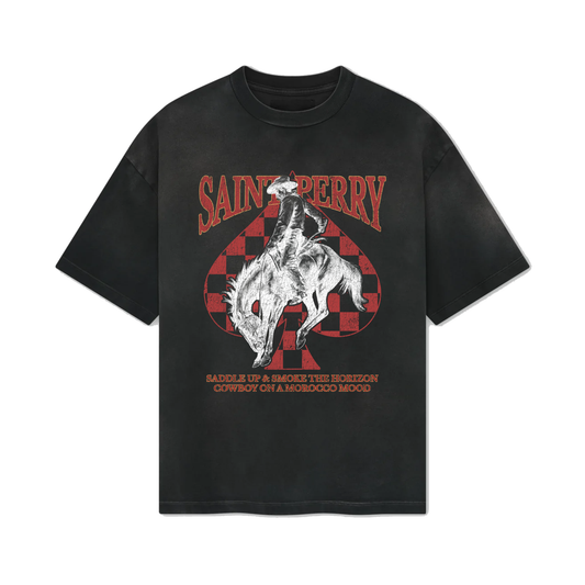 Horizon Rider Leather Card Case Tee