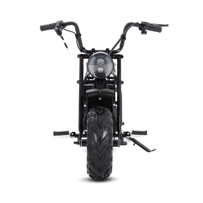 MotoTec 1000W 48V/12AH Electric Powered Mini Bike, Black (SAK17859)