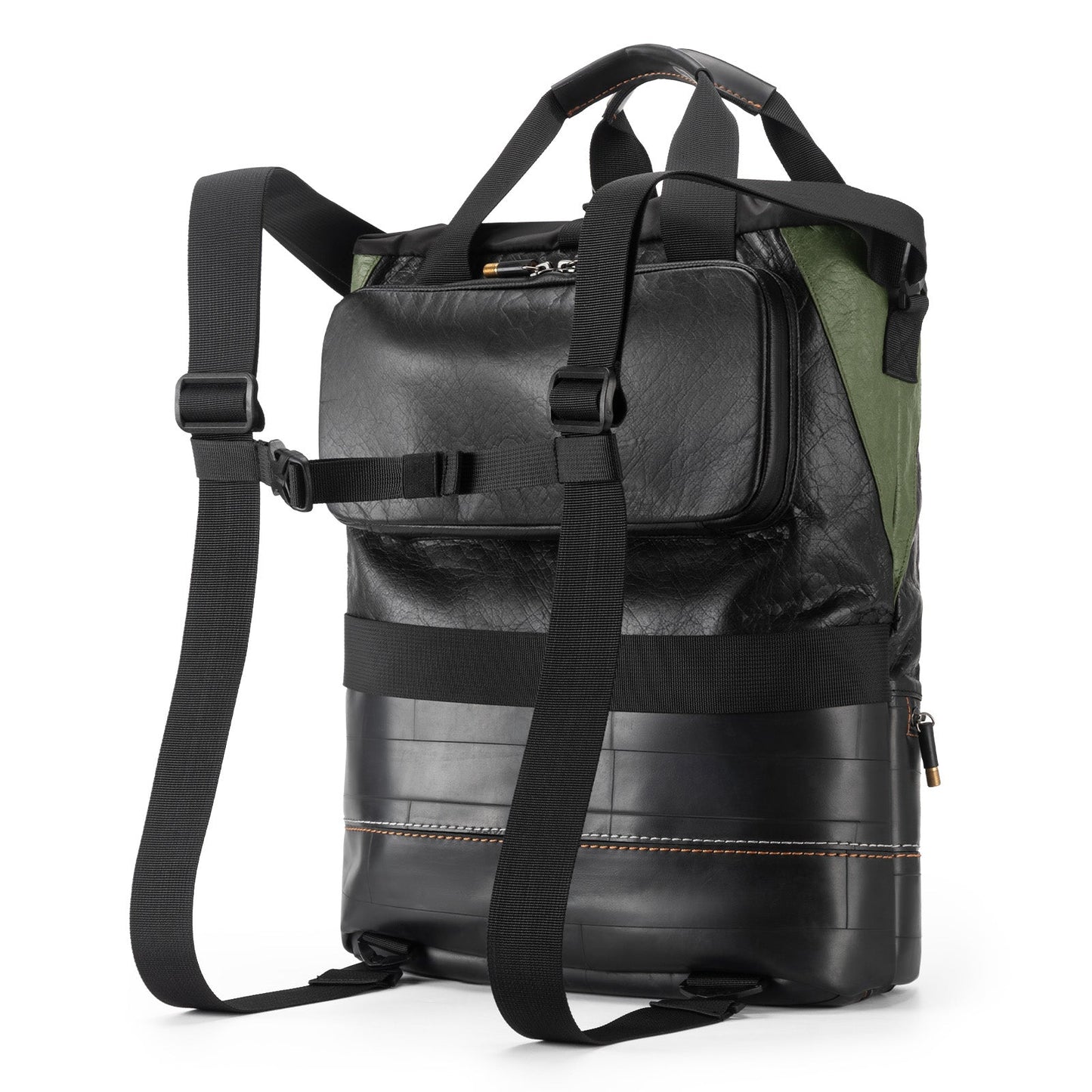 ROAD TO SKY Recycled Tire Bike Panniers - 12L