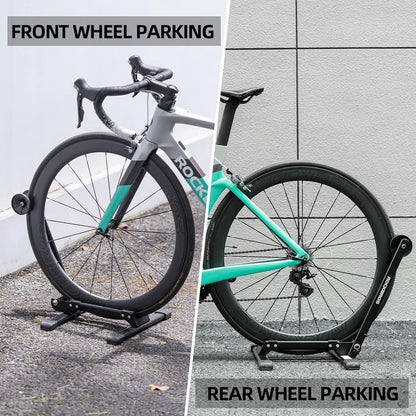 ROCKBROS Foldable Bike Stand Portable Bicycle Rack for Easy Storage