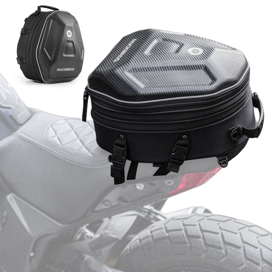 Hard Shell Motorcycle Rear Seat Bag