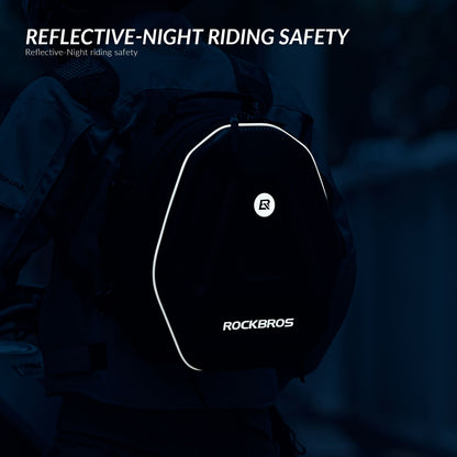 Hard Shell Motorcycle Rear Seat Bag