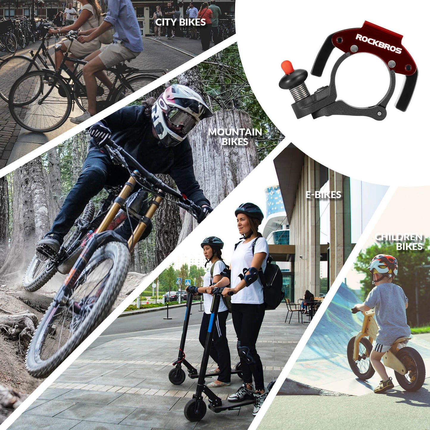 Minimalist Invisible Bike Bell - Fits 22.2mm