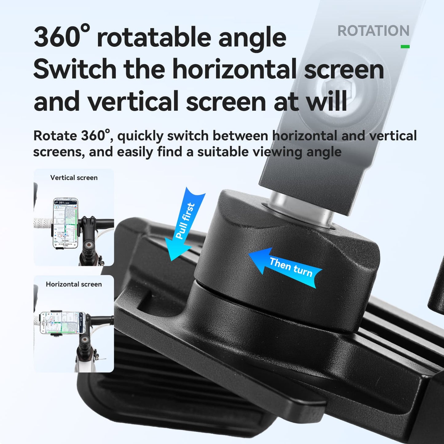 Lightweight Quick-Release Phone Mount