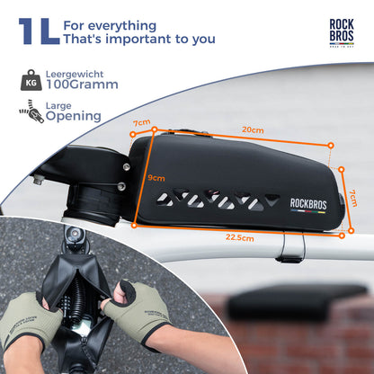 Road To Sky Bike Frame Bag 100% Waterproof