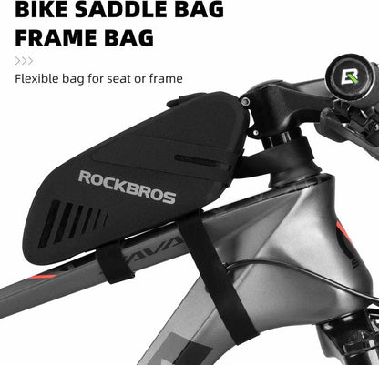 Waterproof Bike Saddle Bag - 0.6L